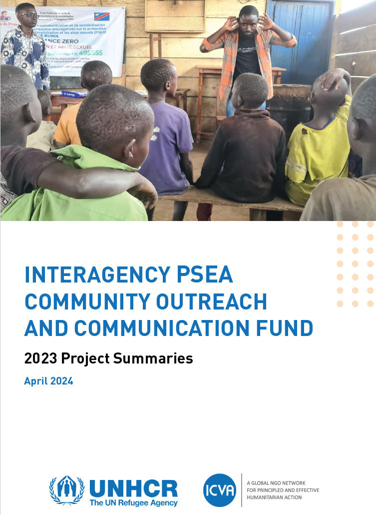 PSEA Outreach and Communication Fund 2023 Project Summaries